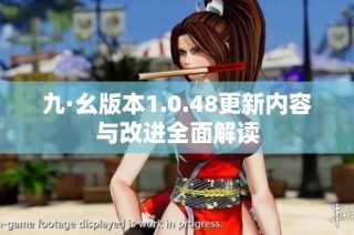 九·幺版本1.0.48更新内容与改进全面解读