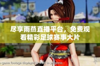 尽享雨燕直播平台，免费观看精彩足球赛事大片