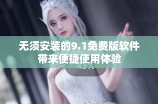 无须安装的9.1免费版软件带来便捷使用体验