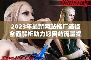 2023年最新网站推广途径全面解析助力您网站流量提升
