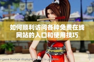 如何顺利访问各种免费在线网站的入口和使用技巧