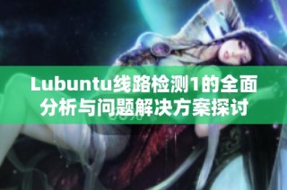 Lubuntu线路检测1的全面分析与问题解决方案探讨