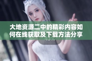 大地资源二中的精彩内容如何在线获取及下载方法分享