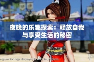 夜晚的乐趣探索：释放自我与享受生活的秘密
