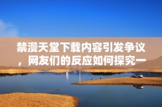禁漫天堂下载内容引发争议，网友们的反应如何探究一下