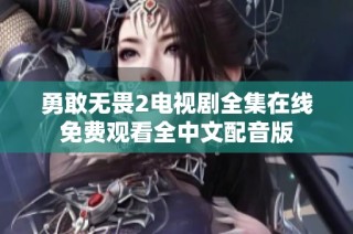 勇敢无畏2电视剧全集在线免费观看全中文配音版