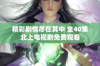 精彩剧情尽在其中 全40集北上电视剧免费观看