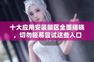 十大应用安装禁区全面揭晓，切勿轻易尝试这些入口