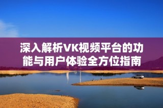 深入解析VK视频平台的功能与用户体验全方位指南