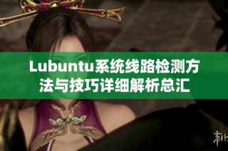 Lubuntu系统线路检测方法与技巧详细解析总汇