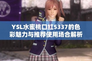 YSL水蜜桃口红5337的色彩魅力与推荐使用场合解析