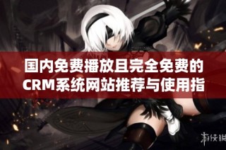 国内免费播放且完全免费的CRM系统网站推荐与使用指南