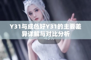 Y31与成色好Y31的主要差异详解与对比分析