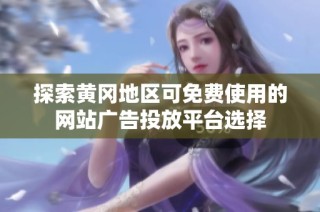 探索黄冈地区可免费使用的网站广告投放平台选择