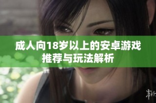 成人向18岁以上的安卓游戏推荐与玩法解析