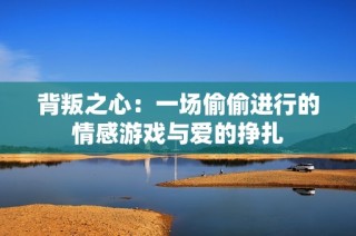 背叛之心：一场偷偷进行的情感游戏与爱的挣扎