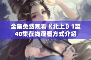全集免费观看《北上》1至40集在线观看方式介绍