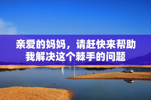 亲爱的妈妈，请赶快来帮助我解决这个棘手的问题