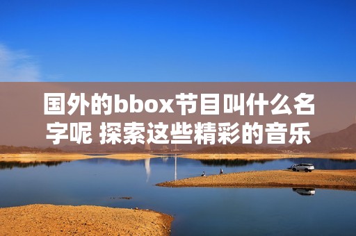 国外的bbox节目叫什么名字呢 探索这些精彩的音乐表演形式