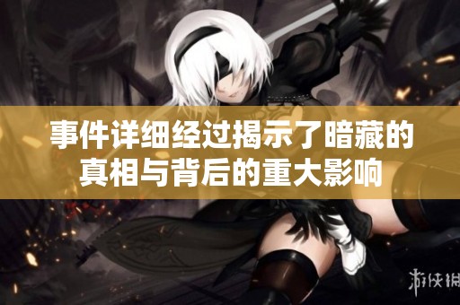 事件详细经过揭示了暗藏的真相与背后的重大影响