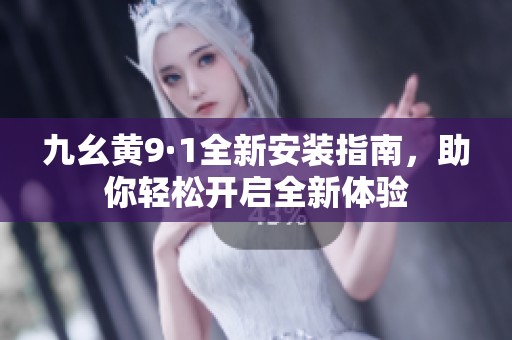九幺黄9·1全新安装指南，助你轻松开启全新体验
