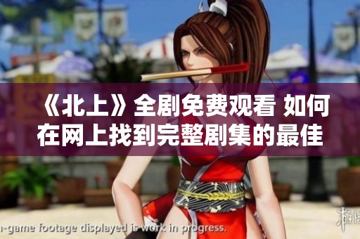 《北上》全剧免费观看 如何在网上找到完整剧集的最佳途径