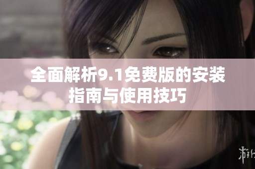 全面解析9.1免费版的安装指南与使用技巧