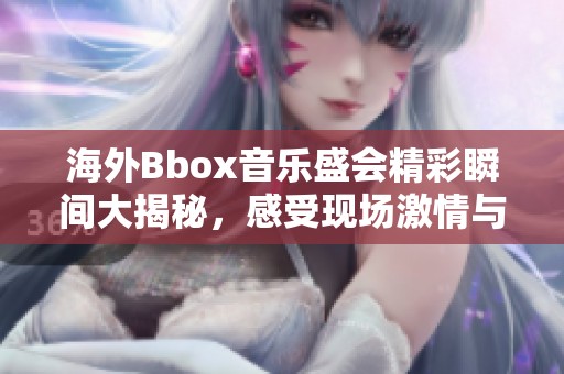 海外Bbox音乐盛会精彩瞬间大揭秘，感受现场激情与魅力