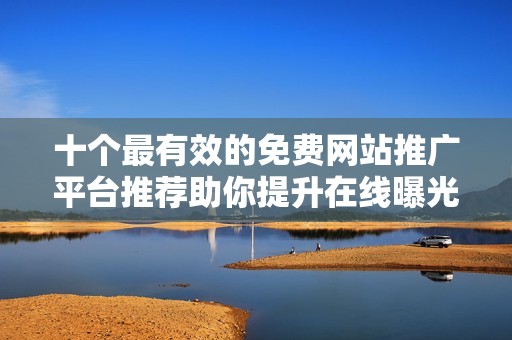 十个最有效的免费网站推广平台推荐助你提升在线曝光度