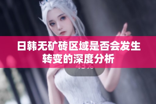 日韩无矿砖区域是否会发生转变的深度分析