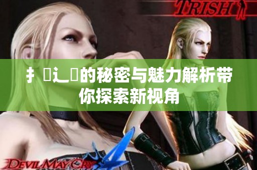 扌喿辶畐的秘密与魅力解析带你探索新视角
