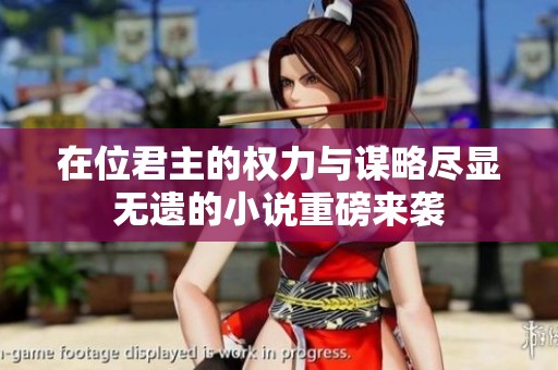 在位君主的权力与谋略尽显无遗的小说重磅来袭