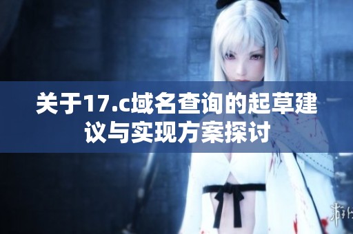 关于17.c域名查询的起草建议与实现方案探讨