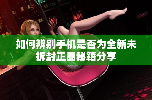 如何辨别手机是否为全新未拆封正品秘籍分享
