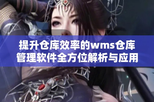 提升仓库效率的wms仓库管理软件全方位解析与应用