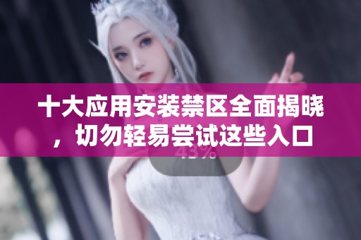 十大应用安装禁区全面揭晓，切勿轻易尝试这些入口