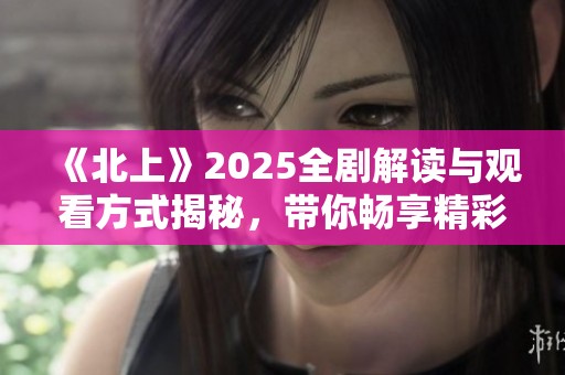 《北上》2025全剧解读与观看方式揭秘，带你畅享精彩剧情