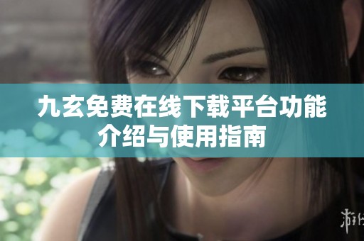 九玄免费在线下载平台功能介绍与使用指南
