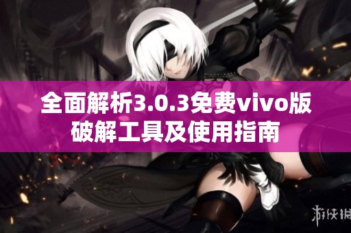 全面解析3.0.3免费vivo版破解工具及使用指南