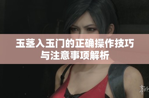 玉茎入玉门的正确操作技巧与注意事项解析