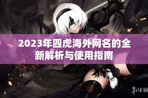 2023年四虎海外网名的全新解析与使用指南