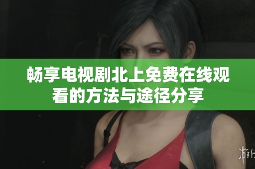 畅享电视剧北上免费在线观看的方法与途径分享