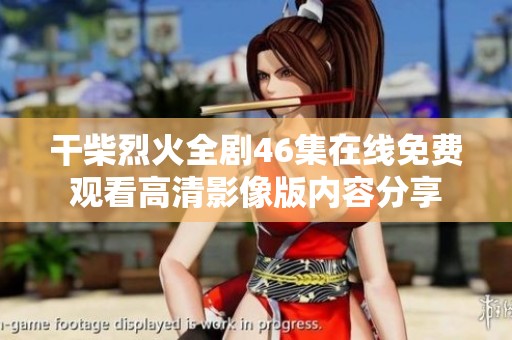 干柴烈火全剧46集在线免费观看高清影像版内容分享