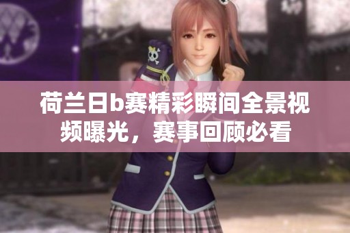 荷兰日b赛精彩瞬间全景视频曝光，赛事回顾必看