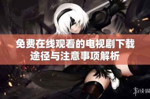 免费在线观看的电视剧下载途径与注意事项解析