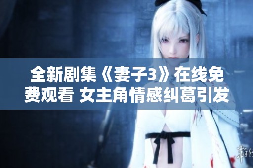 全新剧集《妻子3》在线免费观看 女主角情感纠葛引发热议