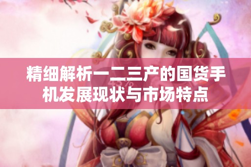 精细解析一二三产的国货手机发展现状与市场特点