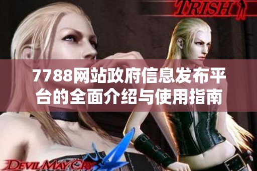 7788网站政府信息发布平台的全面介绍与使用指南