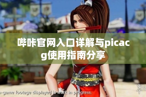 哔咔官网入口详解与picacg使用指南分享