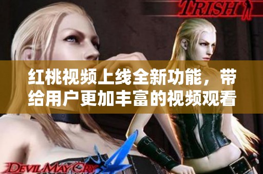 红桃视频上线全新功能，带给用户更加丰富的视频观看体验